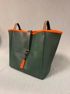 Shopper XL Donkergroen